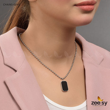 Chains-0040 Silver Black