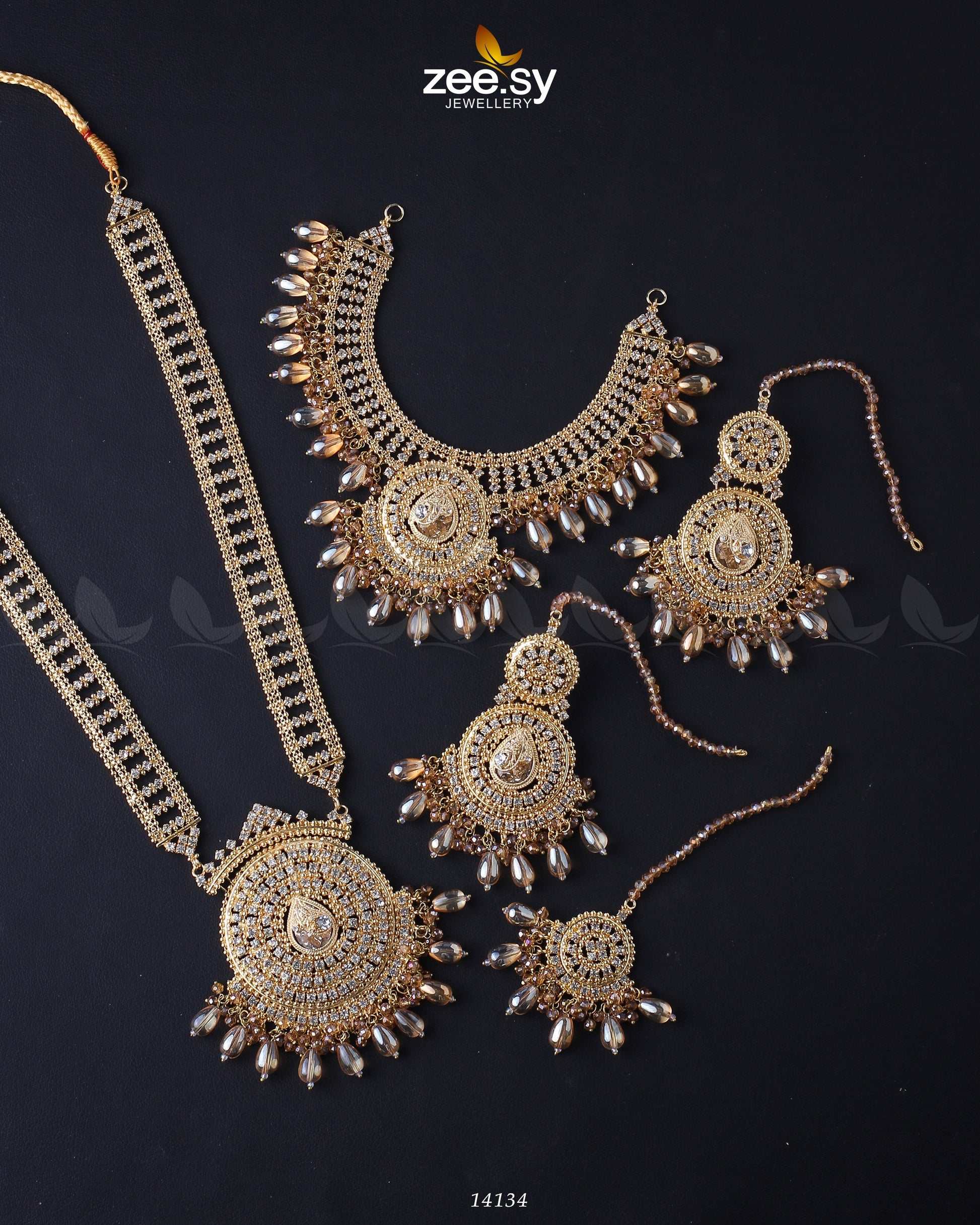 Sofia's Bridal Set Golden Champagne