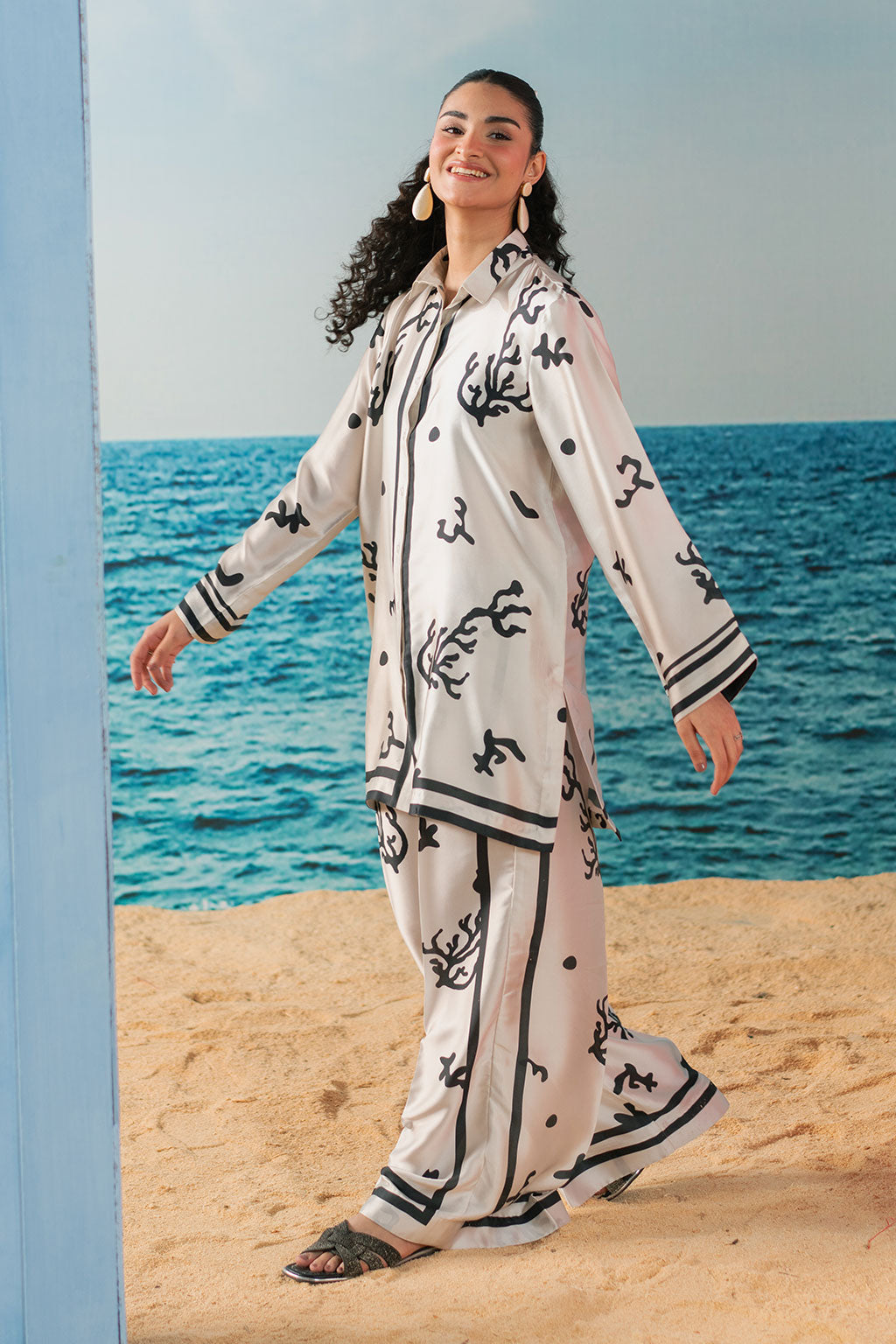 Afsanah | The Print Edit | AP-209 - Pakistani Designer Dress - by Afsanah - Type : Ladies Clothes - 100% Original at Saira Sultan