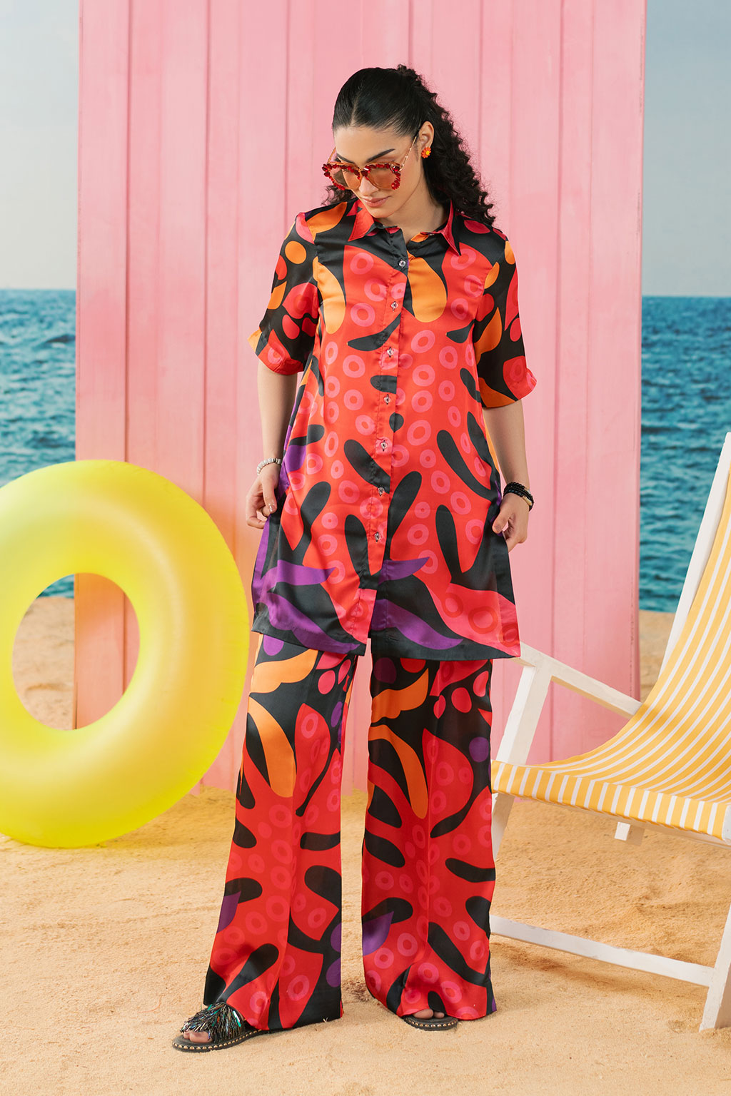 Afsanah | The Print Edit | AP-212 - Pakistani Designer Dress - by Afsanah - Type : Ladies Clothes - 100% Original at Saira Sultan