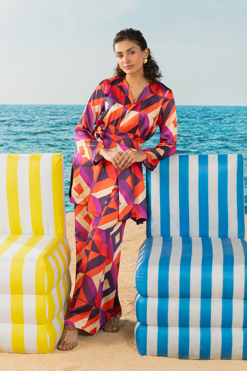 Afsanah | The Print Edit | AP-217 - Pakistani Designer Dress - by Afsanah - Type : Ladies Clothes - 100% Original at Saira Sultan