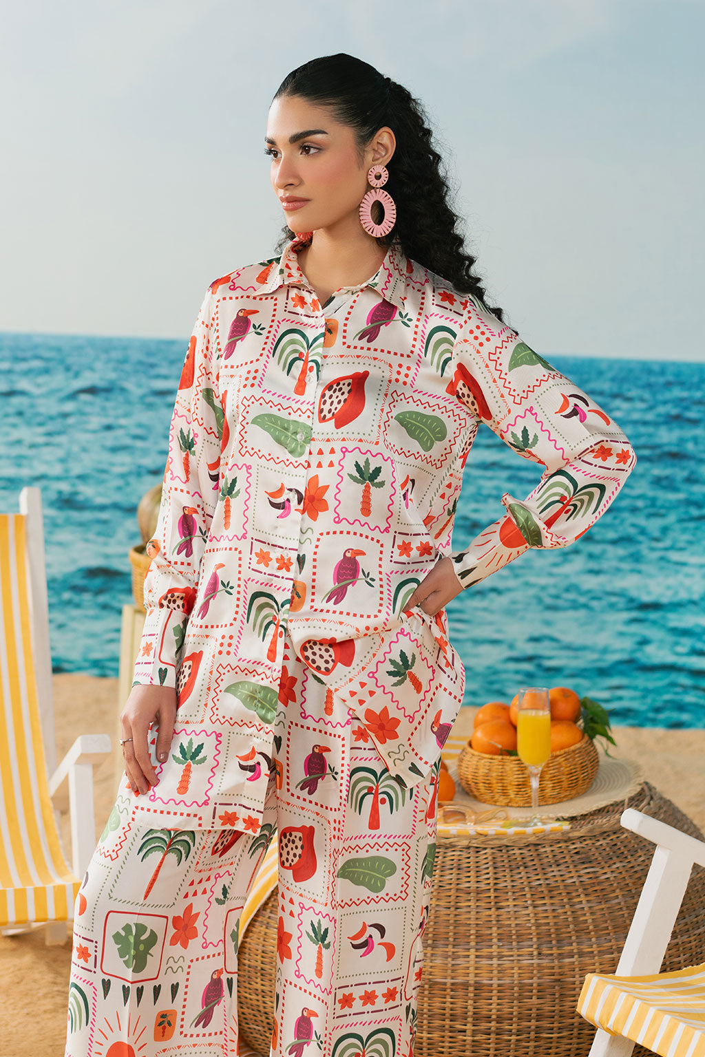 Afsanah | The Print Edit | AP-214 - Pakistani Designer Dress - by Afsanah - Type : Ladies Clothes - 100% Original at Saira Sultan