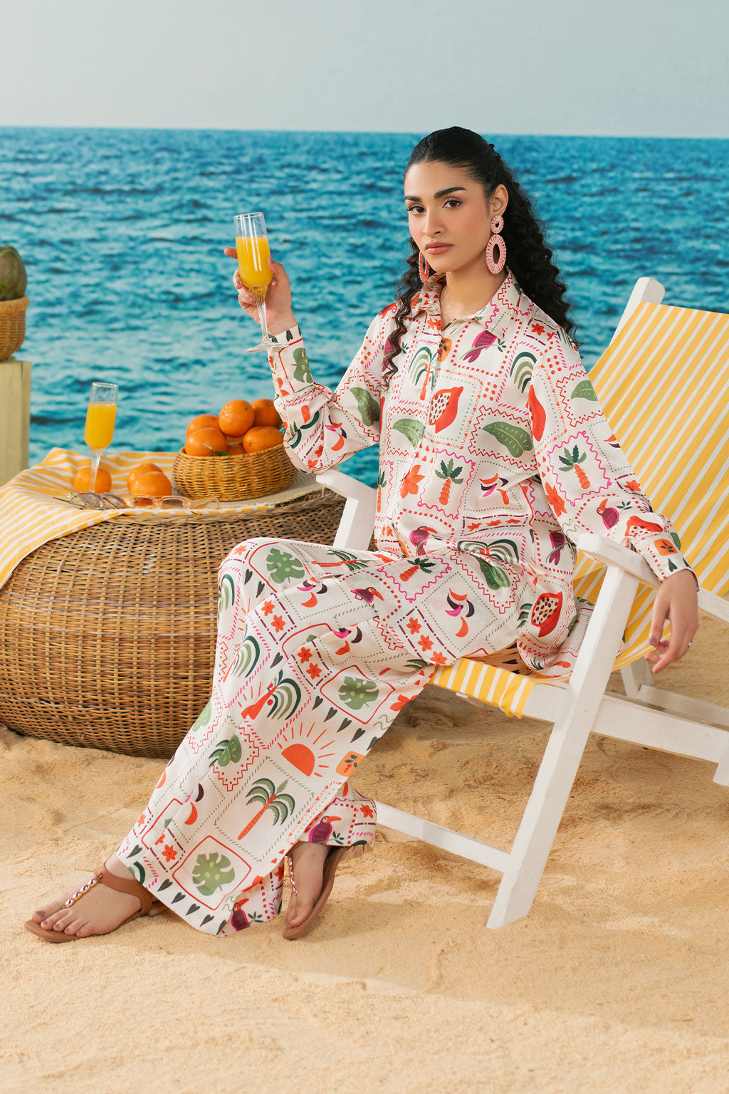 Afsanah | The Print Edit | AP-214 - Pakistani Designer Dress - by Afsanah - Type : Ladies Clothes - 100% Original at Saira Sultan