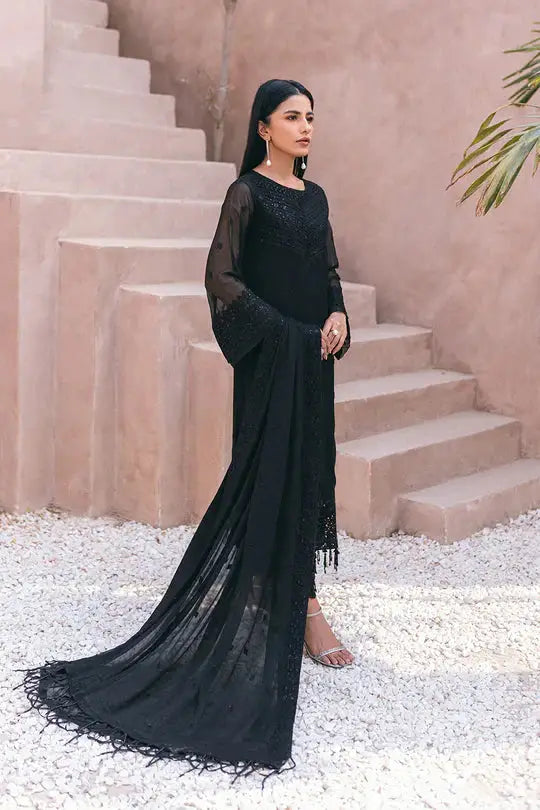 Azure | Embroidered Ensembles 3 Pcs | Charcoal Charm - Pakistani Designer Dress - by Azure | Type: Formal - 100% Original at Saira Sultan