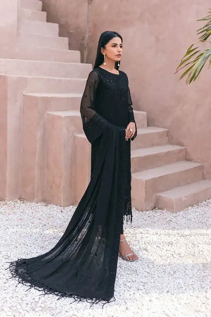 Azure | Embroidered Ensembles 3 Pcs | Charcoal Charm - Pakistani Designer Dress - by Azure | Type: Formal - 100% Original at Saira Sultan