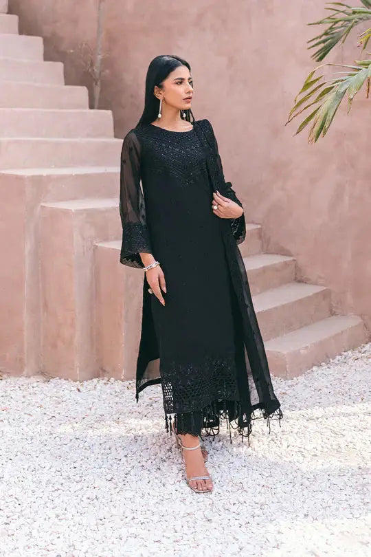 Azure | Embroidered Ensembles 3 Pcs | Charcoal Charm - Pakistani Designer Dress - by Azure | Type: Formal - 100% Original at Saira Sultan