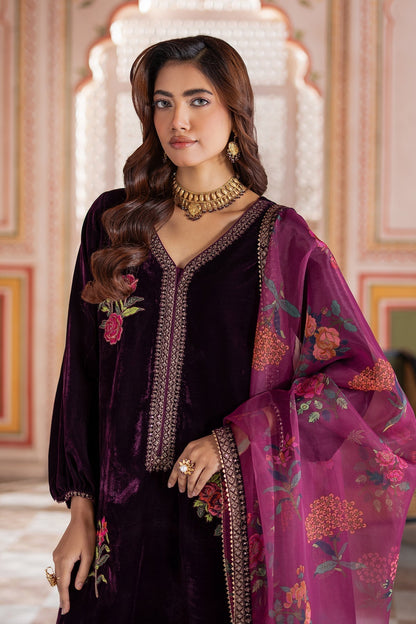 Charizma | Signora Velvet | CVT4-19 Custom Size Dark Plum Velvet