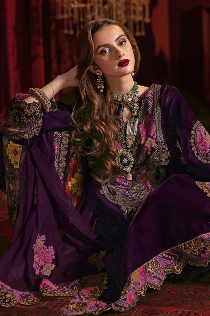 Charizma | Signora Velvet | Velvet CVT4-01 - Pakistani Designer Dress - by Charizma | Type: Ladies Clothes - 100% Original at Saira Sultan