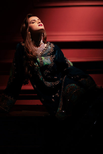 Charizma | Signora Velvet | Velvet CVT4-07 - Pakistani Designer Dress - by Charizma | Type: Ladies Clothes - 100% Original at Saira Sultan