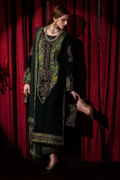 Charizma | Signora Velvet | Velvet CVT4-03 - Pakistani Designer Dress - by Charizma | Type: Ladies Clothes - 100% Original at Saira Sultan