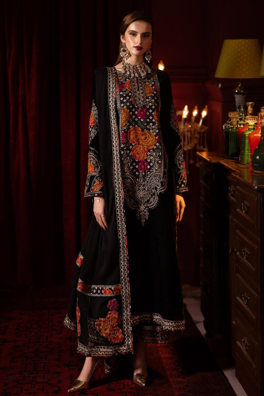 Charizma | Signora Velvet | Velvet CVT4-04 - Pakistani Designer Dress - by Charizma | Type: Ladies Clothes - 100% Original at Saira Sultan
