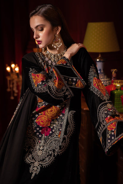 Charizma | Signora Velvet | Velvet CVT4-04 - Pakistani Designer Dress - by Charizma | Type: Ladies Clothes - 100% Original at Saira Sultan