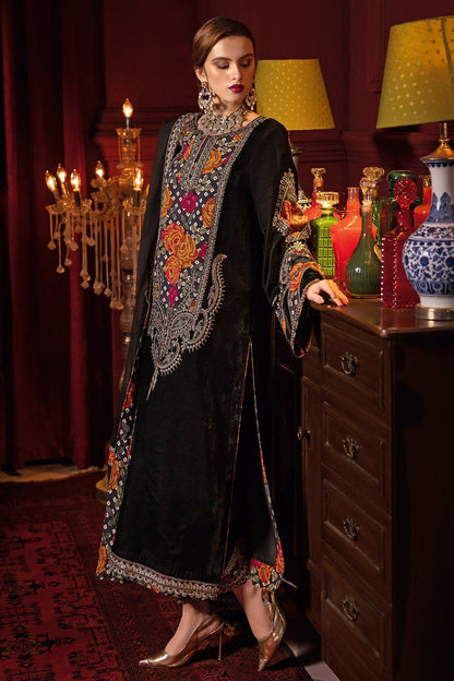 Charizma | Signora Velvet | Velvet CVT4-04 - Pakistani Designer Dress - by Charizma | Type: Ladies Clothes - 100% Original at Saira Sultan