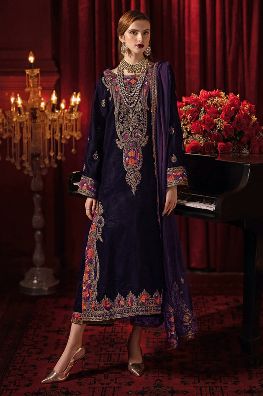Charizma | Signora Velvet | Velvet CVT4-08 - Pakistani Designer Dress - by Charizma | Type: Ladies Clothes - 100% Original at Saira Sultan