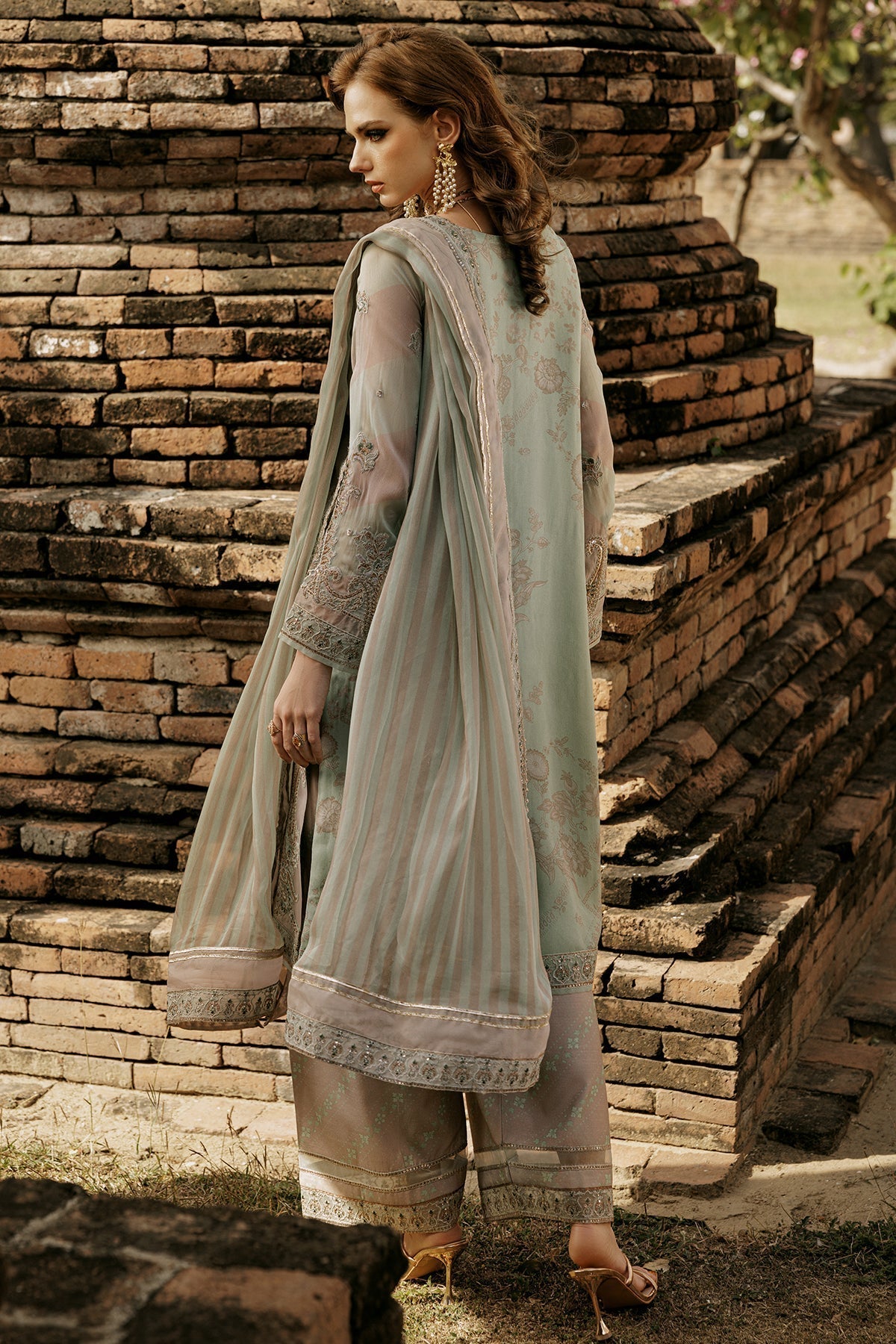 Charizma | Vasal Collection 25 | VSL25-03 S Pastel Mint Chiffon