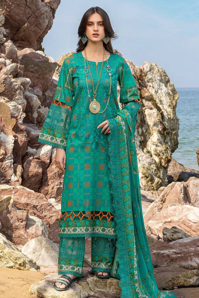 Charizma | Sun Shine Vol 24 | SN4-01 - Pakistani Designer Dress - by Charizma | Type: Luxury - 100% Original at Saira Sultan