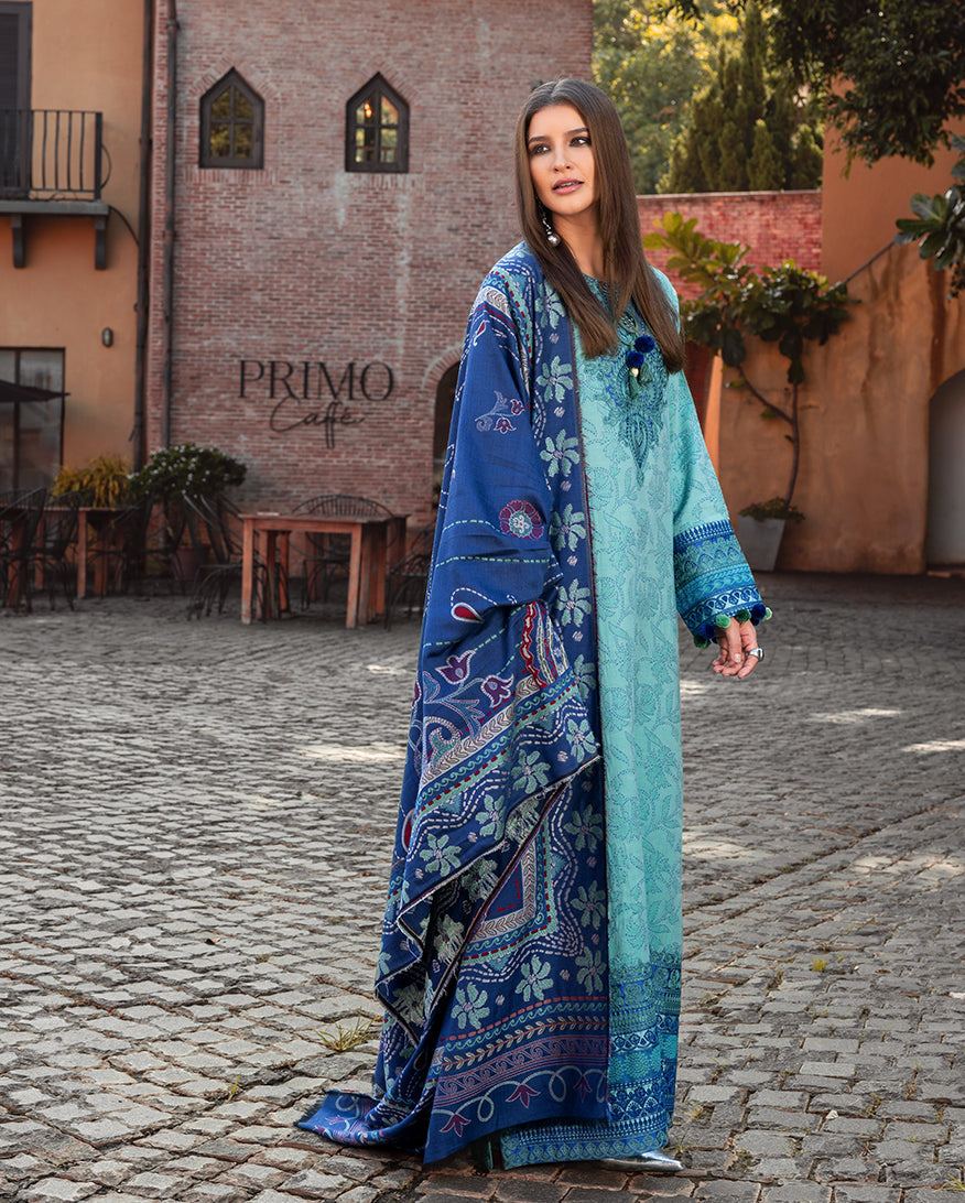 Mushq | Winter Broadway 25 | Chianti Glow - Pakistani Designer Dress - by Mushq - Type : Ladies Clothes - 100% Original at Saira Sultan
