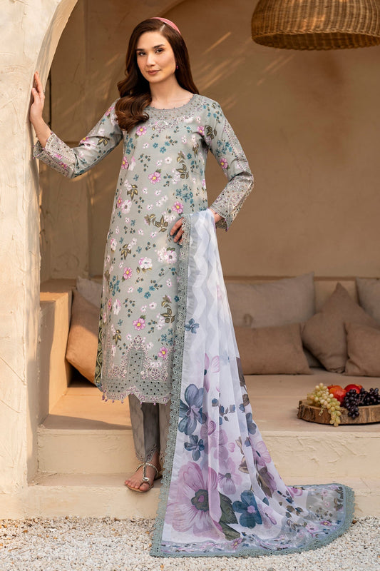 Alizeh | Levana Lawn | Cinder XS Mouse Gray Lawn