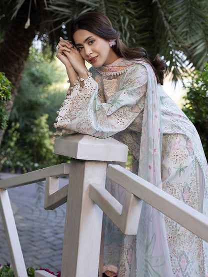 Izel | Oh Spring Lawn 25 | CLEO - Pakistani Designer Dress - by Izel | Type: Ladies Clothes - 100% Original at Saira Sultan