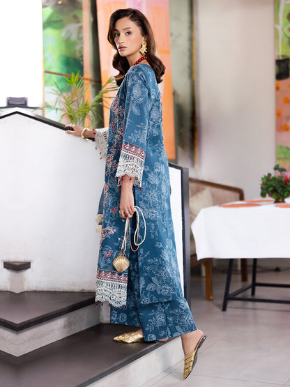 Mahnur | After Hours Luxury Lawn 25 | Confetti Hour M Zinc Lawn