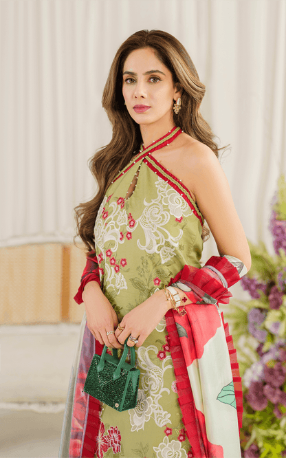 Asifa and Nabeel | Pretty in Pink Limited Edition | Cosmos (PP-7) - Pakistani Designer Dress - by Asifa and Nabeel | Type: Luxury - 100% Original at Saira Sultan