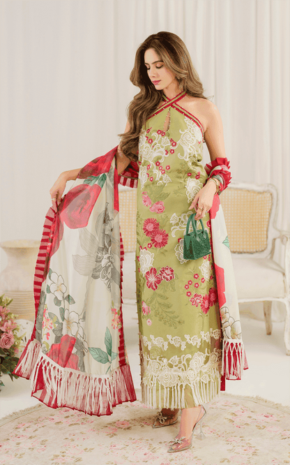 Asifa and Nabeel | Pretty in Pink Limited Edition | Cosmos (PP-7) - Pakistani Designer Dress - by Asifa and Nabeel | Type: Luxury - 100% Original at Saira Sultan
