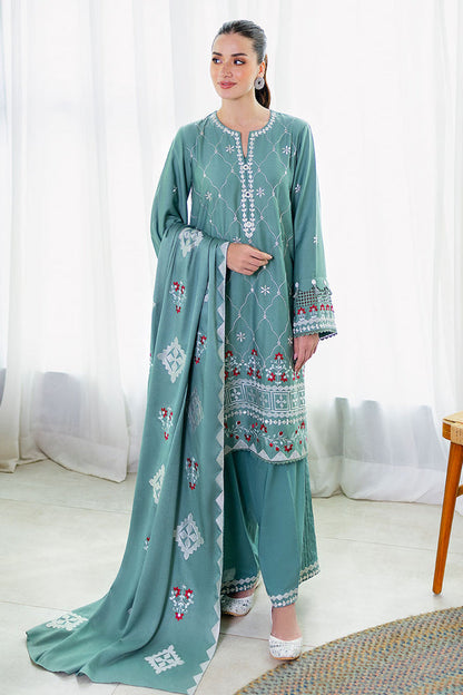 Cross Stitch | Cotton Satin 25 | SAGE LOOM - Pakistani Designer Dress - by Cross Stitch - Type : Ladies Clothes - 100% Original at Saira Sultan