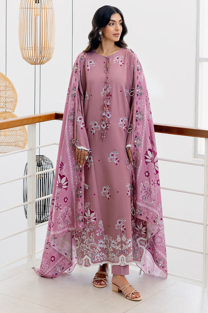 Cross Stitch | Cotton Satin 25 | ANTIQUE BLUSH - Pakistani Designer Dress - by Cross Stitch - Type : Ladies Clothes - 100% Original at Saira Sultan