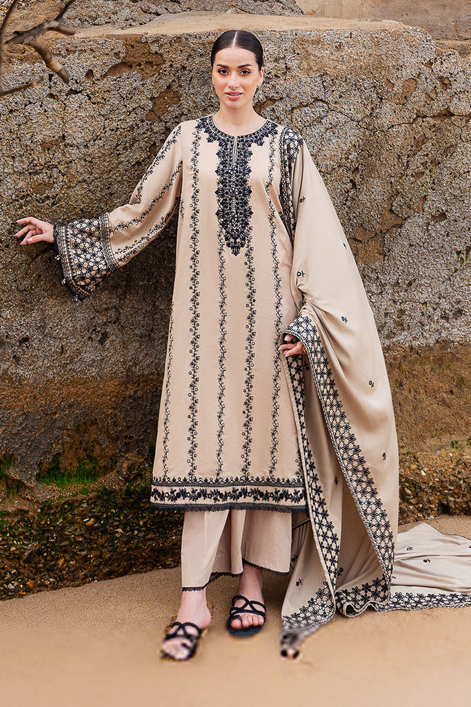 Cross Stitch | Cotton Satin 25 | WOVEN GRACE - Pakistani Designer Dress - by Cross Stitch - Type : Ladies Clothes - 100% Original at Saira Sultan
