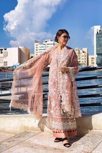 Kara | Kamdani Festive Collection | Cotton Candy XS Salmon Pink Cotton Net