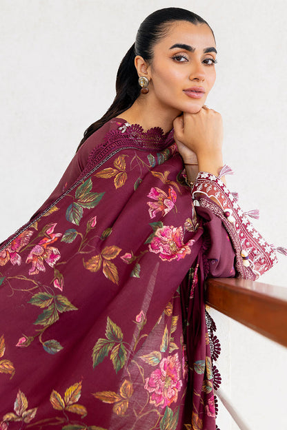 Cross Stitch | Cotton Satin 25 | FLORAL MUSE - Pakistani Designer Dress - by Cross Stitch - Type : Ladies Clothes - 100% Original at Saira Sultan