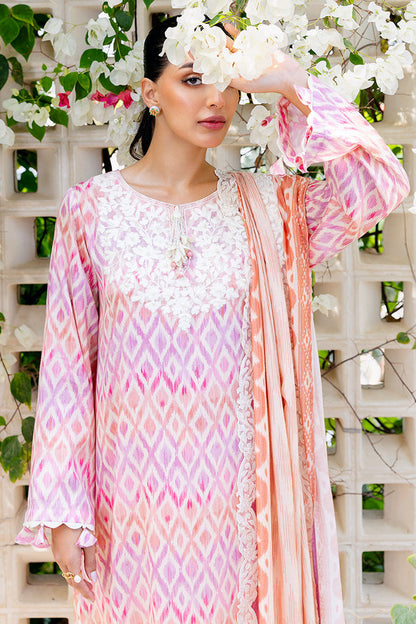 Cross Stitch | Cotton Satin 25 | RADIANT CHARM - Pakistani Designer Dress - by Cross Stitch - Type : Ladies Clothes - 100% Original at Saira Sultan