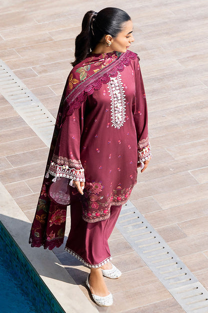 Cross Stitch | Cotton Satin 25 | FLORAL MUSE - Pakistani Designer Dress - by Cross Stitch - Type : Ladies Clothes - 100% Original at Saira Sultan