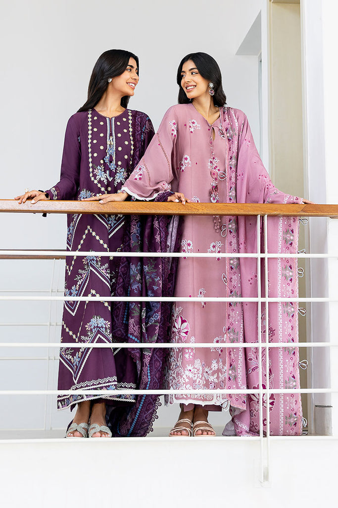 Cross Stitch | Cotton Satin 25 | MYSTIC DUST - Pakistani Designer Dress - by Cross Stitch - Type : Ladies Clothes - 100% Original at Saira Sultan