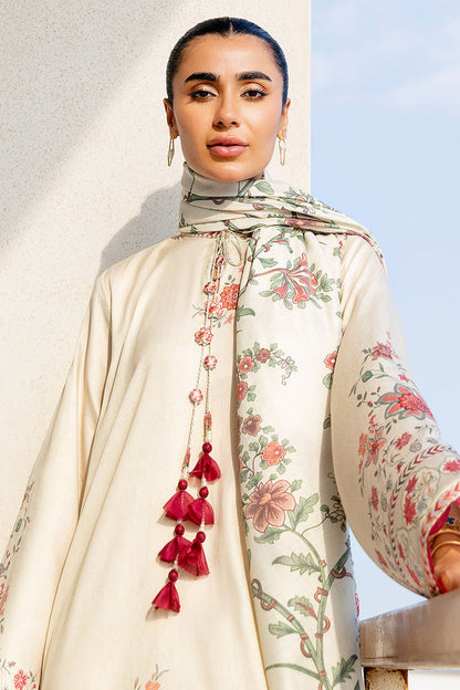 Cross Stitch | Cotton Satin 25 |  PETAL SAND - Pakistani Designer Dress - by Cross Stitch - Type : Ladies Clothes - 100% Original at Saira Sultan