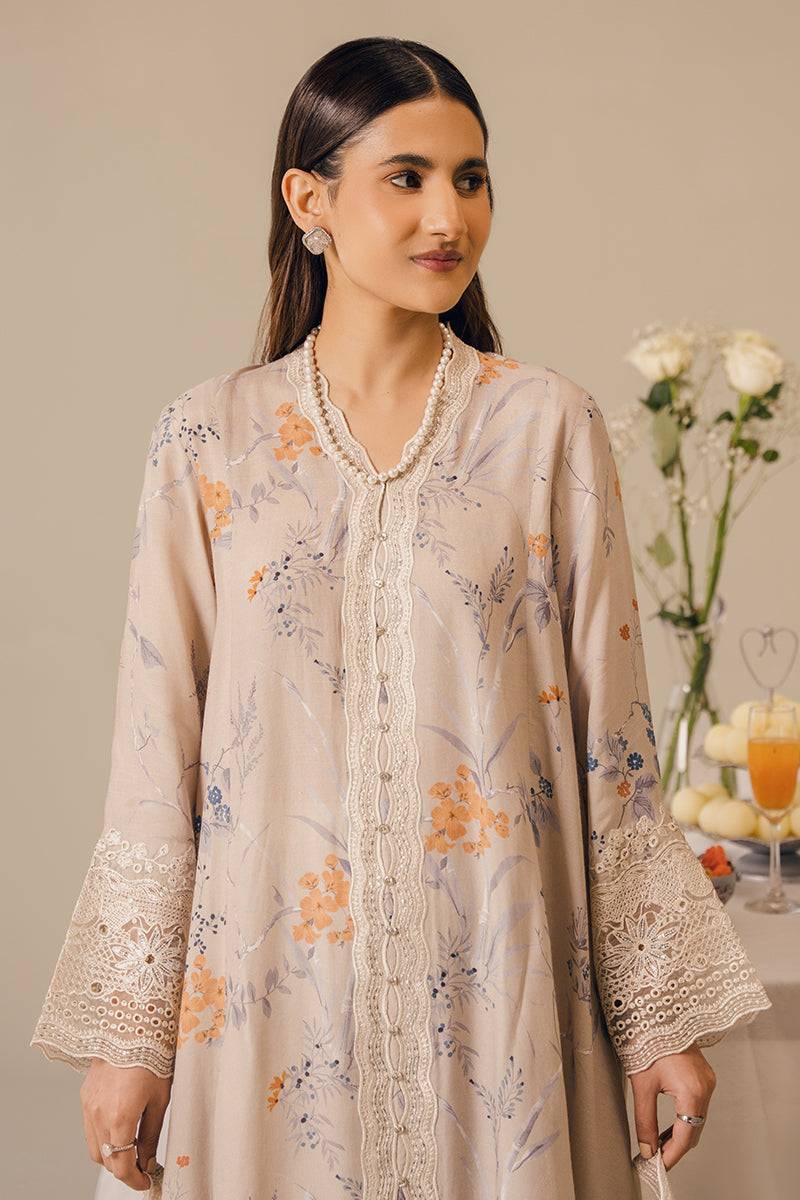 Cross Stitch | Eid Collection | ASHEN BUD - Pakistani Designer Dress - by Cross Stitch | Type: Luxury - 100% Original at Saira Sultan
