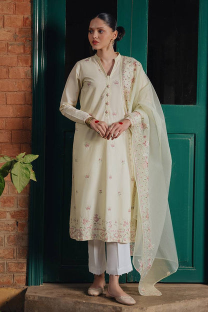 Cross Stitch | Eid Collection | FLORA HEAVEN - Pakistani Designer Dress - by Cross Stitch | Type: Luxury - 100% Original at Saira Sultan