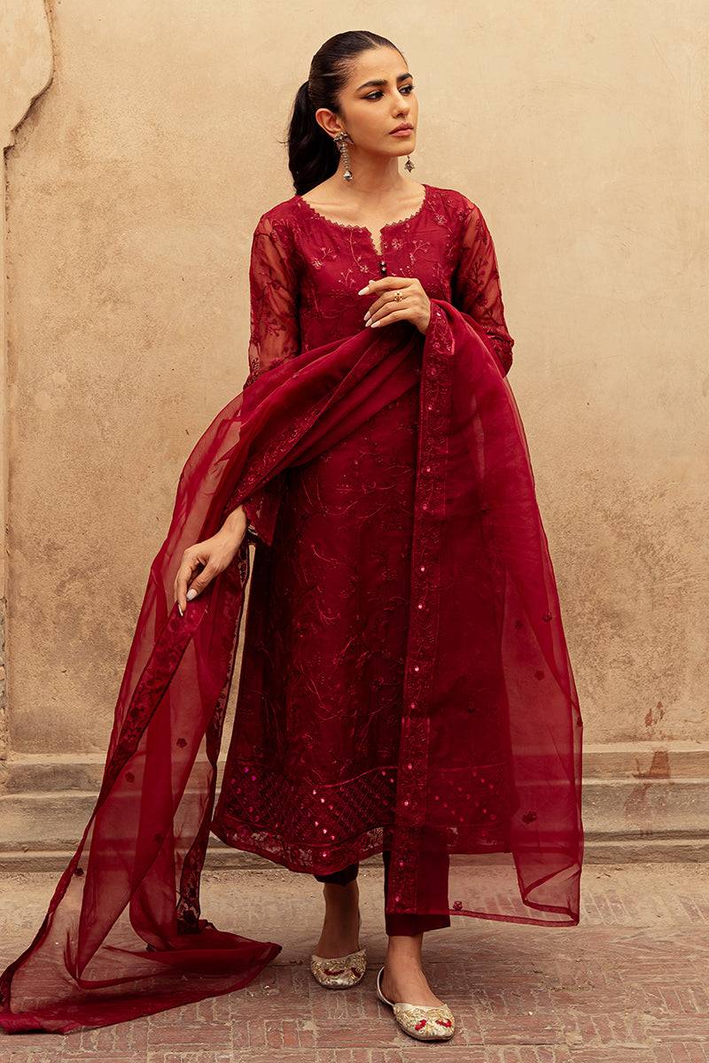 Cross Stitch | Eid Collection | MAHTAB - Pakistani Designer Dress - by Cross Stitch | Type: Luxury - 100% Original at Saira Sultan