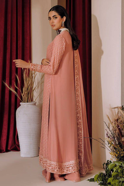 Cross Stitch | Eid Collection | CAMEO BROWN - Pakistani Designer Dress - by Cross Stitch | Type: Luxury - 100% Original at Saira Sultan