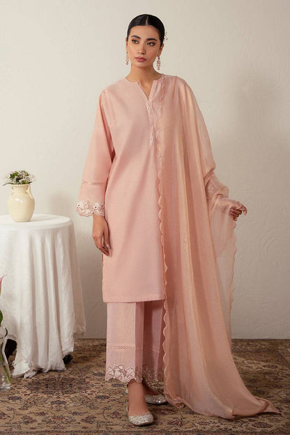 Cross Stitch | Eid Collection | BOTANICAL BLUSH - Pakistani Designer Dress - by Cross Stitch | Type: Luxury - 100% Original at Saira Sultan