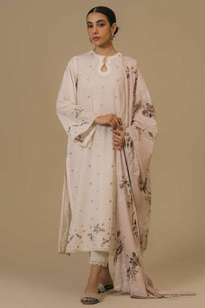 Cross Stitch | Eid Collection | TENDER BLUSH - Pakistani Designer Dress - by Cross Stitch | Type: Luxury - 100% Original at Saira Sultan