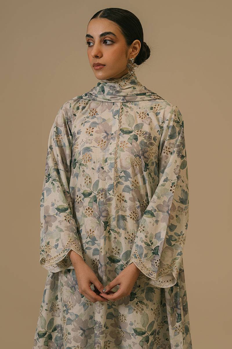 Cross Stitch | Eid Collection | TROPICAL VIOLET - Pakistani Designer Dress - by Cross Stitch | Type: Luxury - 100% Original at Saira Sultan