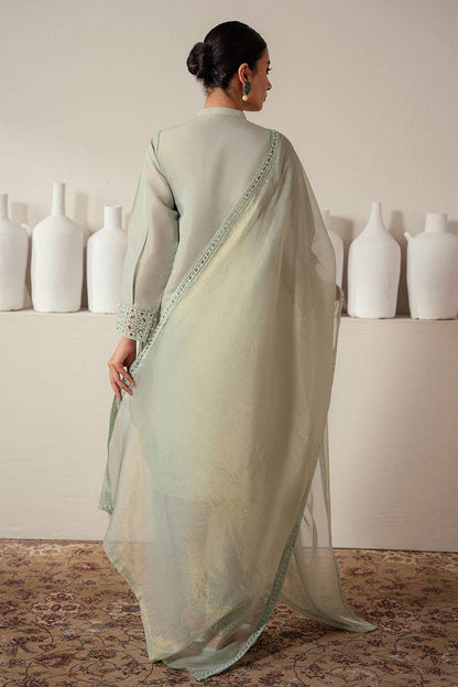 Cross Stitch | Eid Collection | GREEN MIST - Pakistani Designer Dress - by Cross Stitch | Type: Luxury - 100% Original at Saira Sultan