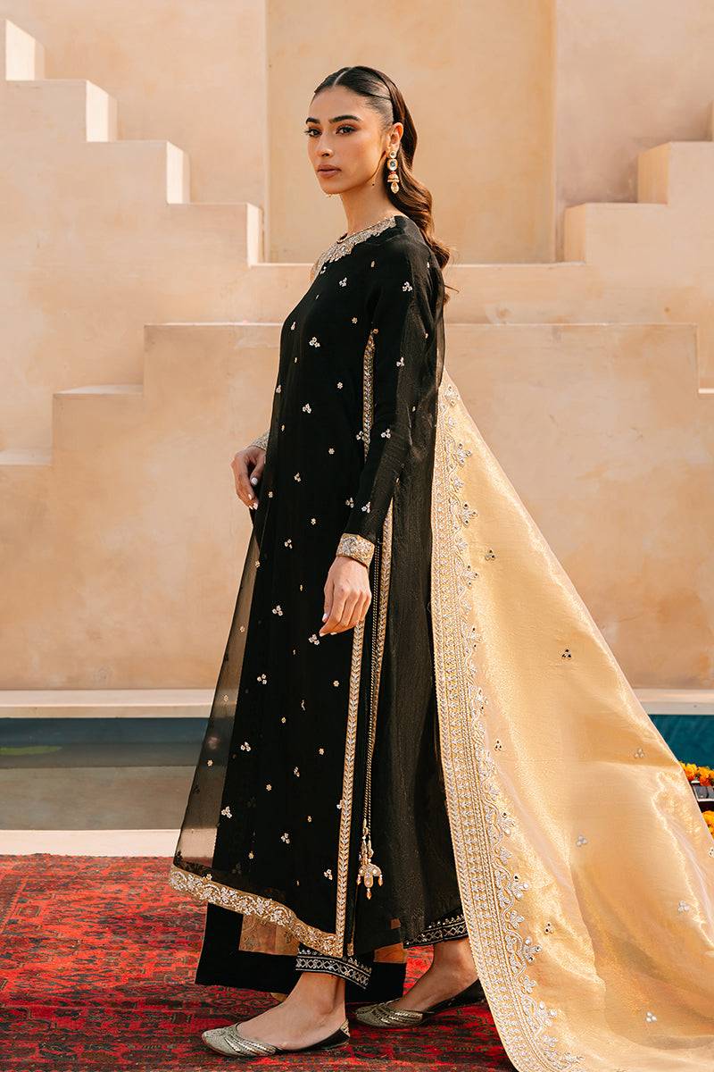 Cross Stitch | Eid Collection | RAVEN ETHEREAL - Pakistani Designer Dress - by Cross Stitch | Type: Luxury - 100% Original at Saira Sultan