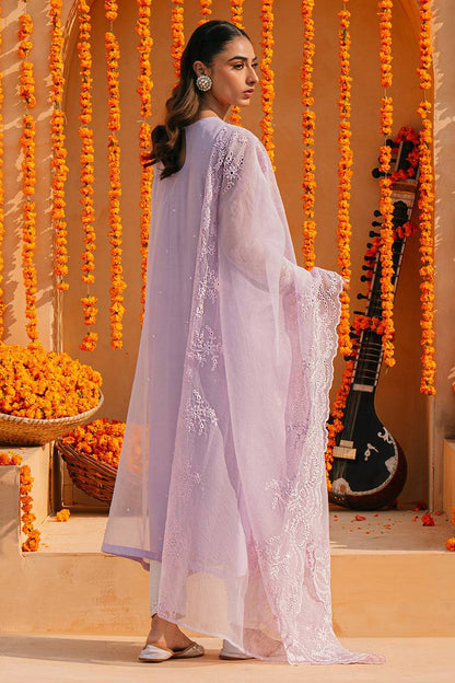 Cross Stitch | Eid Collection | LILAC WHISPER - Pakistani Designer Dress - by Cross Stitch | Type: Luxury - 100% Original at Saira Sultan