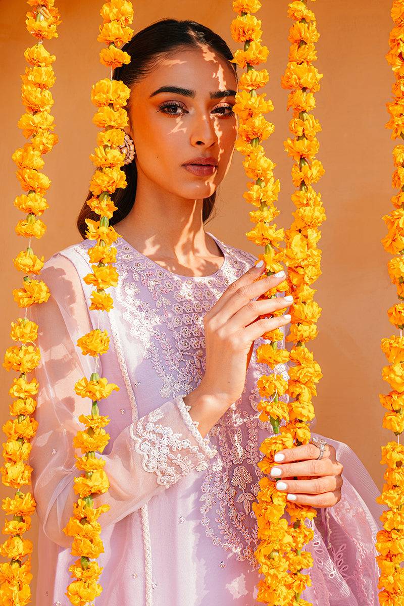 Cross Stitch | Eid Collection | LILAC WHISPER - Pakistani Designer Dress - by Cross Stitch | Type: Luxury - 100% Original at Saira Sultan