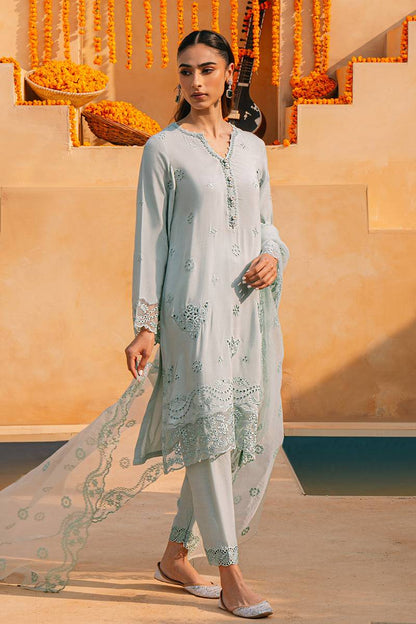 Cross Stitch | Eid Collection | CLOUD BURST - Pakistani Designer Dress - by Cross Stitch | Type: Luxury - 100% Original at Saira Sultan