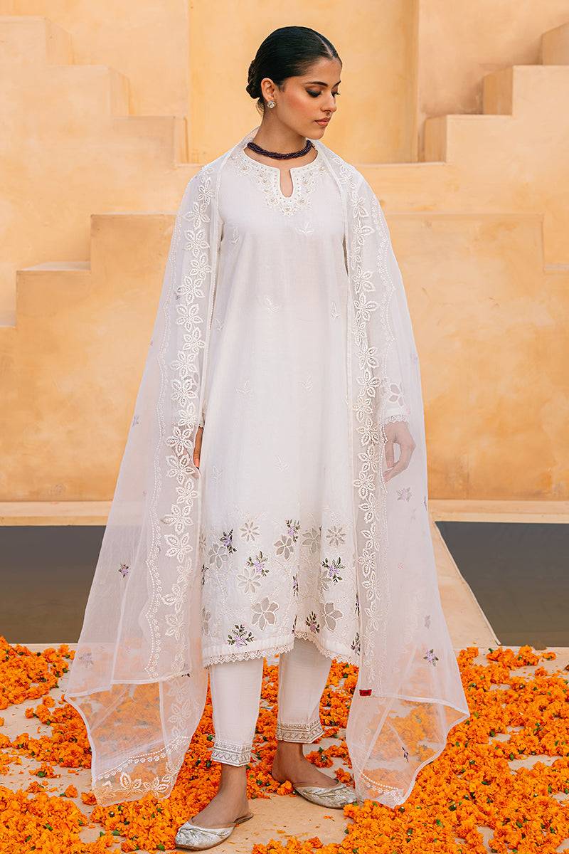 Cross Stitch | Eid Collection | MOONLIGHT FLO - Pakistani Designer Dress - by Cross Stitch | Type: Luxury - 100% Original at Saira Sultan