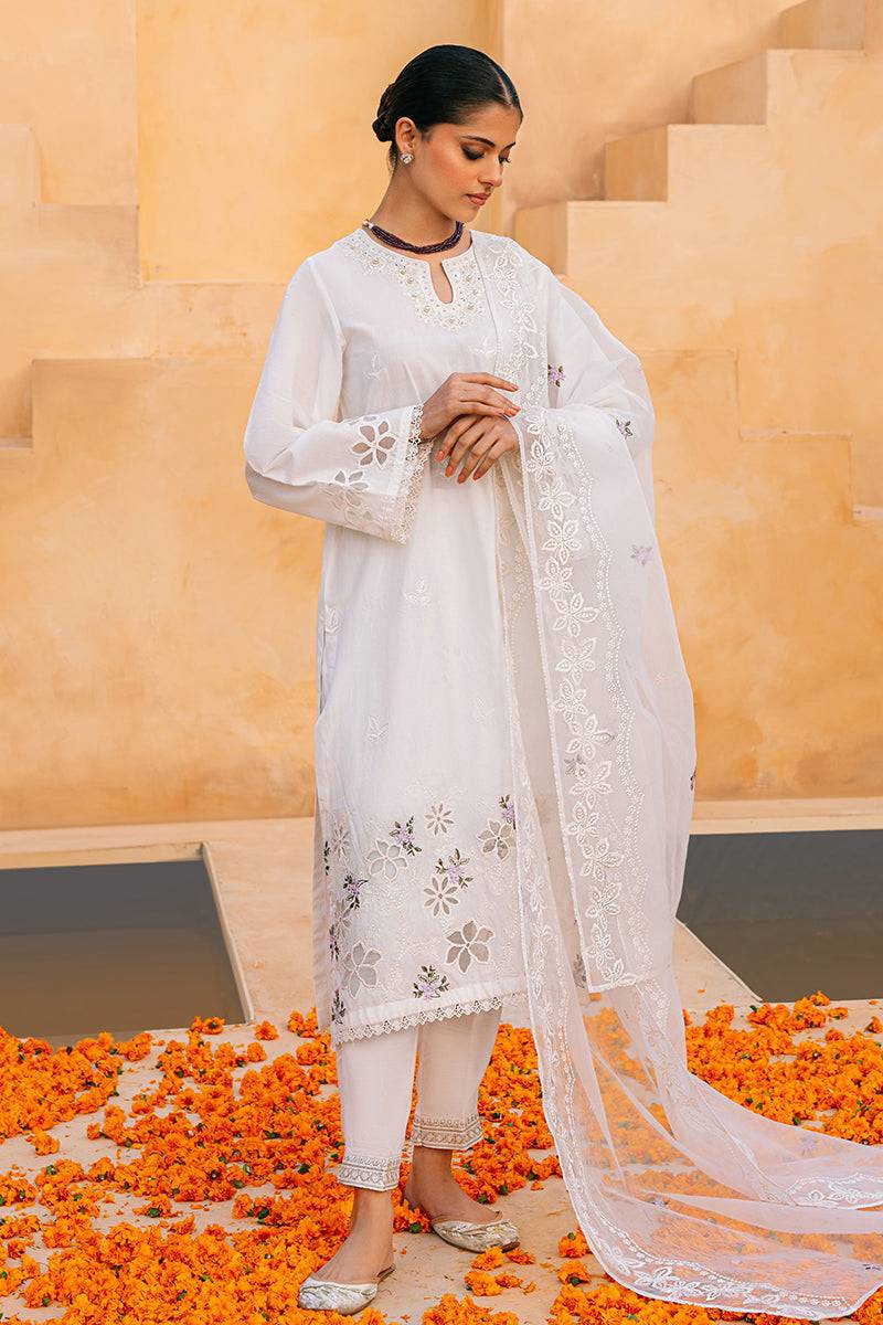 Cross Stitch | Eid Collection | MOONLIGHT FLO - Pakistani Designer Dress - by Cross Stitch | Type: Luxury - 100% Original at Saira Sultan