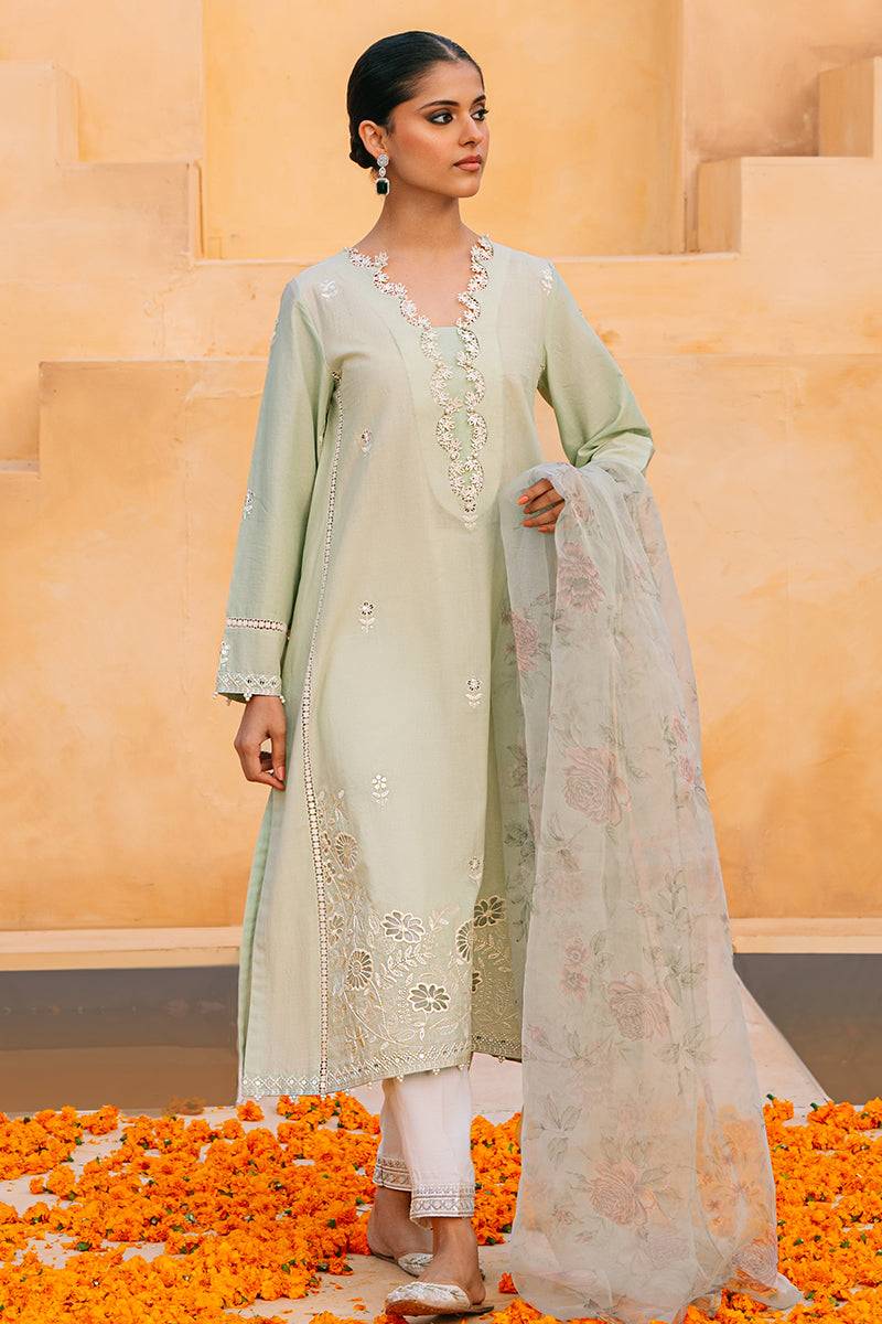 Cross Stitch | Eid Collection | AUTUMN HUE - Pakistani Designer Dress - by Cross Stitch | Type: Luxury - 100% Original at Saira Sultan